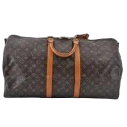 vintage, louis, vuitton, keepall transparent PNG cut-out
