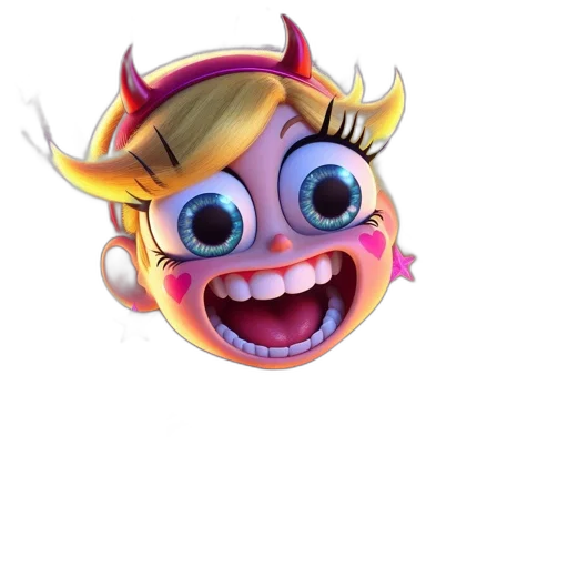 mask, crown, face, creature transparent PNG cut-out
