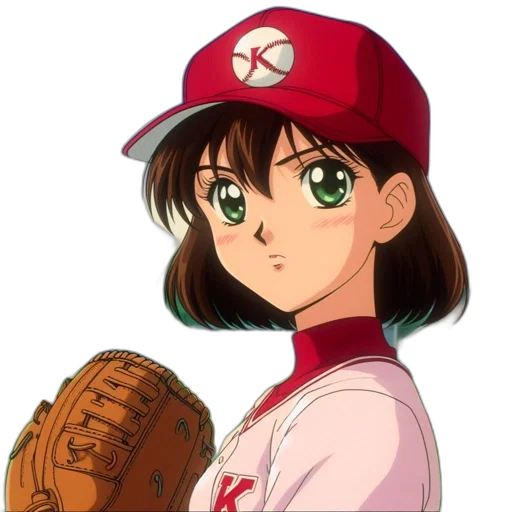 hat, anime, cartoon, vaporwave transparent PNG cut-out