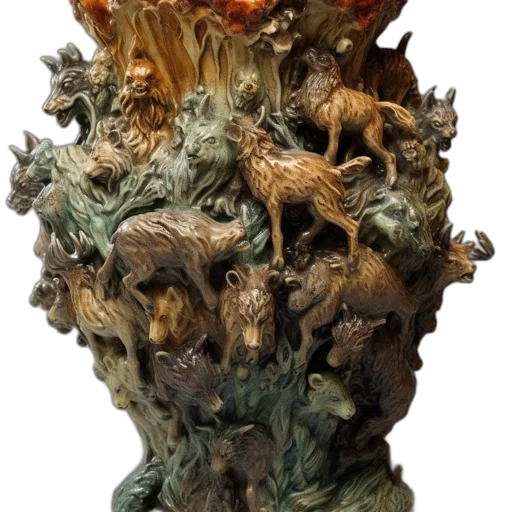 crown, dragon, mask, tree transparent PNG cut-out