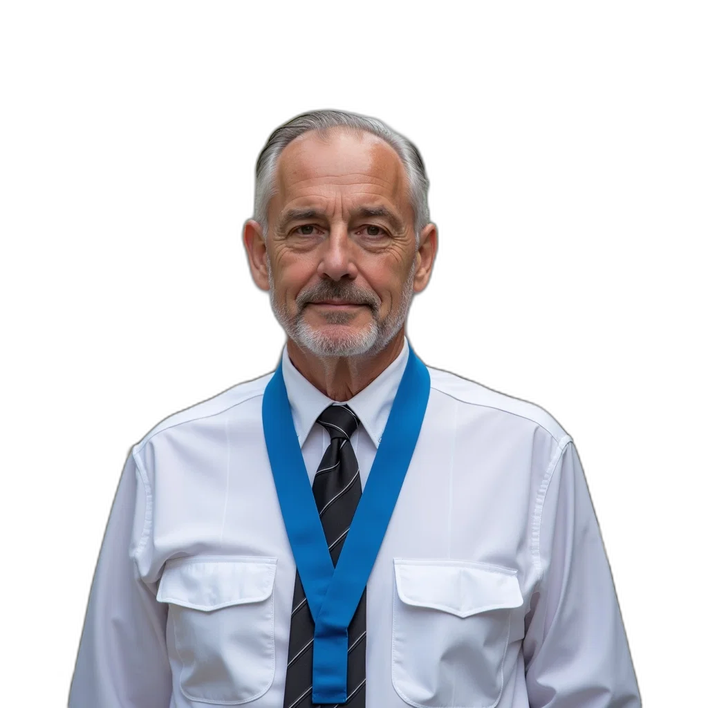 staff, jacket, face, crown transparent PNG cut-out