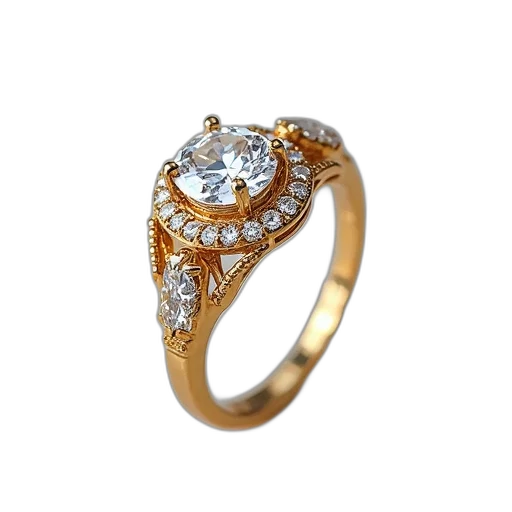 jewelry, crown, 3d render, photorealistic transparent PNG cut-out