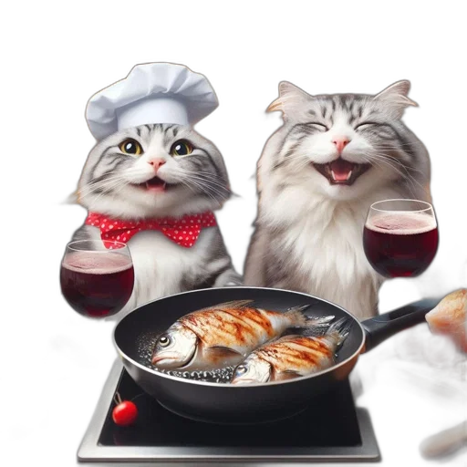 food, photorealistic, concept art, fire transparent PNG cut-out