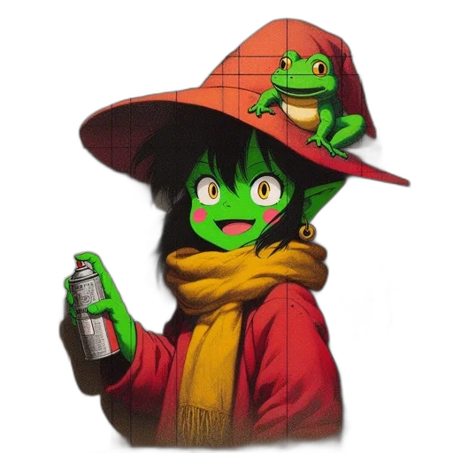 hat, bottle, jacket, dragon transparent PNG cut-out