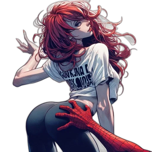 hair, weapon, comic book art, concept art transparent PNG cut-out