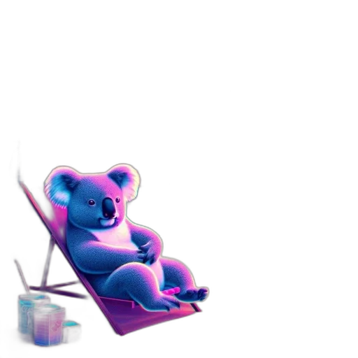 furniture, staff, animal, 3d render transparent PNG cut-out