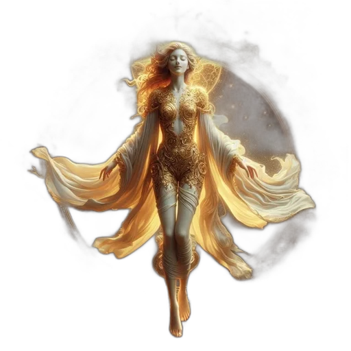 dress, jewelry, fantasy art, concept art transparent PNG cut-out