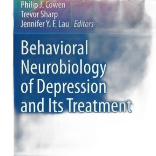 cover, behavioral, neurobiology, depression transparent PNG cut-out