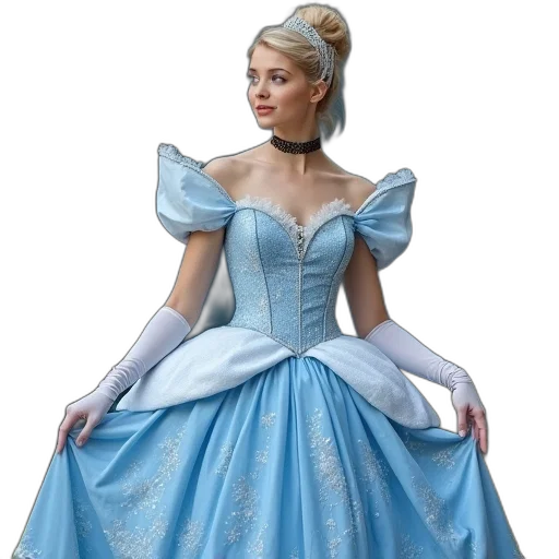 dress, concept art, photorealistic, fantasy art transparent PNG cut-out