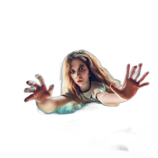 creature, hair, dragon, face transparent PNG cut-out