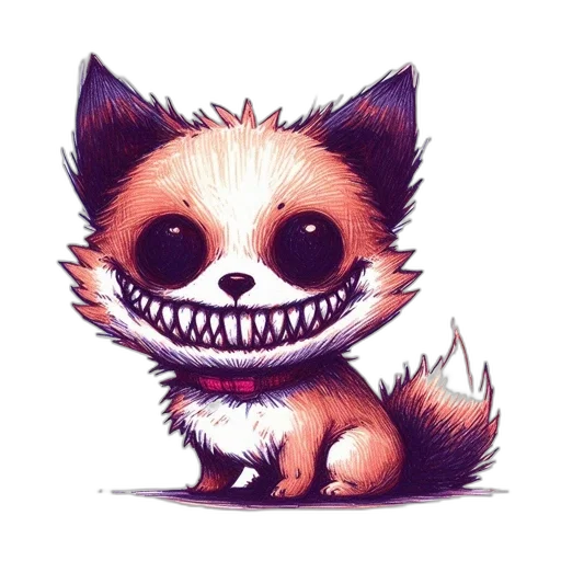 creature, animal, mask, concept art transparent PNG cut-out