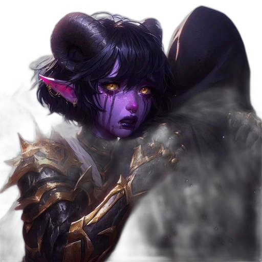 dragon, face, mask, staff transparent PNG cut-out