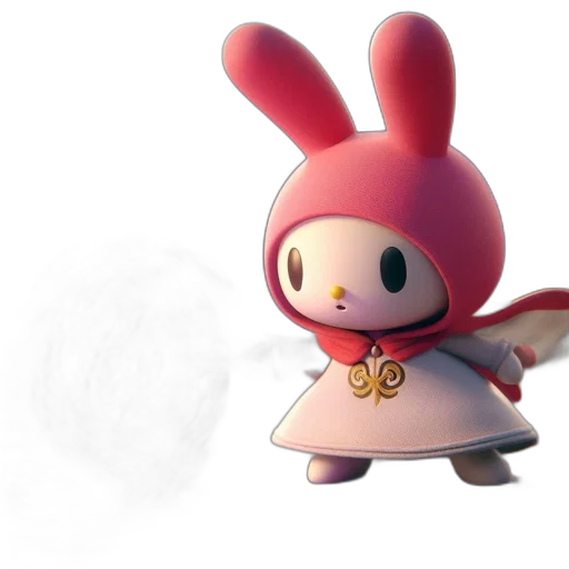 dress, staff, creature, weapon transparent PNG cut-out
