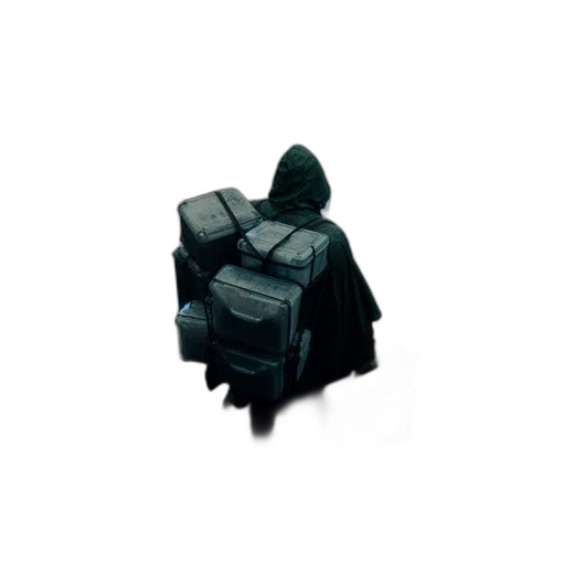 jacket, weapon, umbrella, robot transparent PNG cut-out