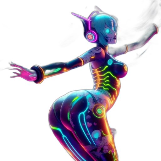 robot, dress, creature, concept art transparent PNG cut-out