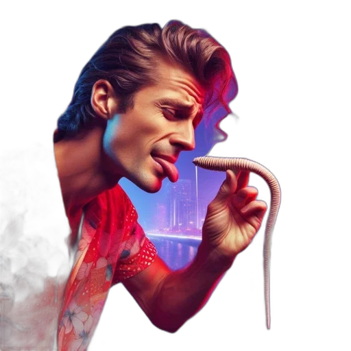 face, hair, concept art, comic book art transparent PNG cut-out