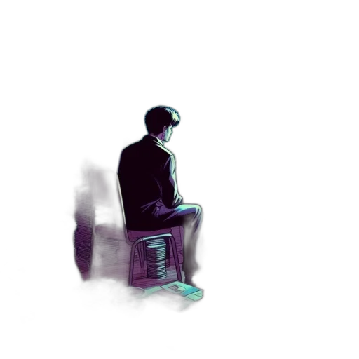 robot, staff, jacket, furniture transparent PNG cut-out