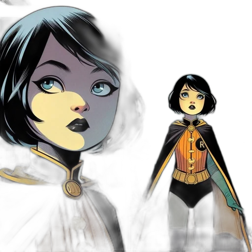 concept art, comic book art, fantasy art, cartoon transparent PNG cut-out