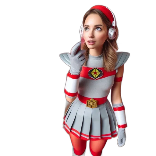 robot, staff, dress, concept art transparent PNG cut-out