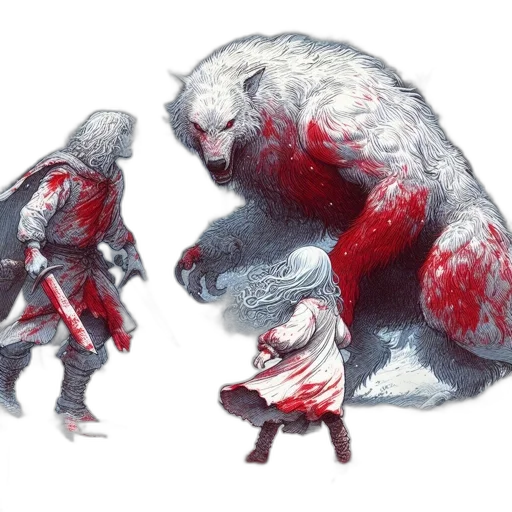 creature, concept art, fantasy art, comic book art transparent PNG cut-out