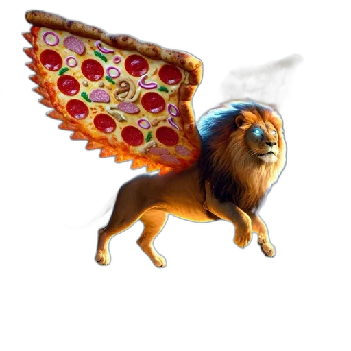food, animal, dragon, staff transparent PNG cut-out