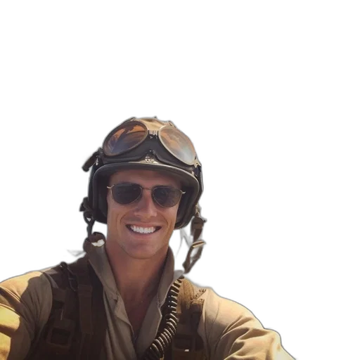 staff, man, wearing, aviator transparent PNG cut-out