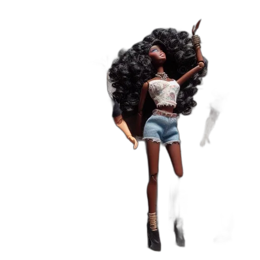 hair, dress, creature, concept art transparent PNG cut-out