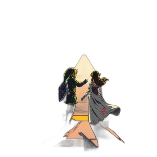 dress, umbrella, mask, staff transparent PNG cut-out