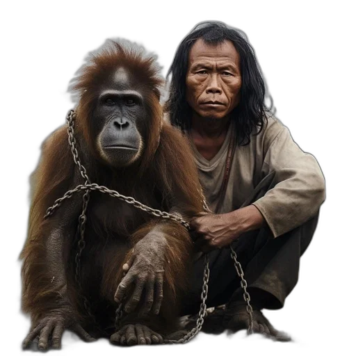 animal, jewelry, creature, staff transparent PNG cut-out