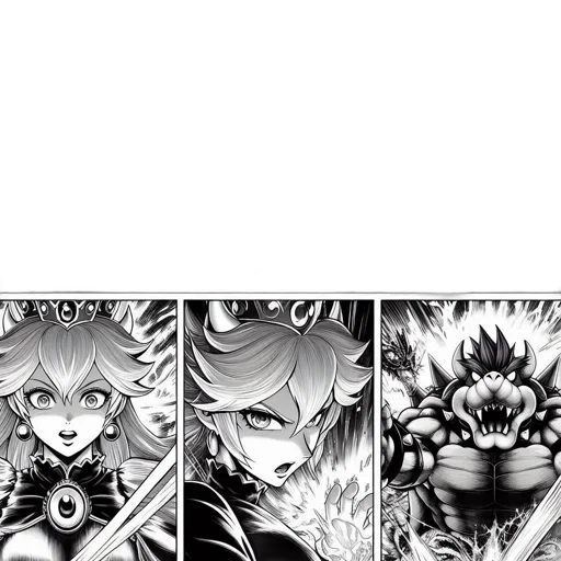 comic book art, concept art, fantasy art, monochrome transparent PNG cut-out