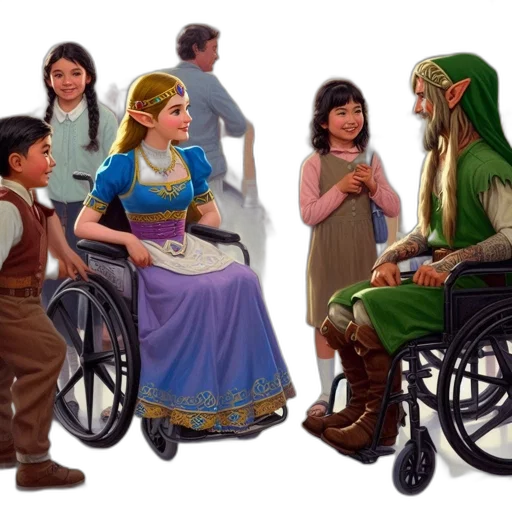 concept art, fantasy art, pixel art, 3d render transparent PNG cut-out