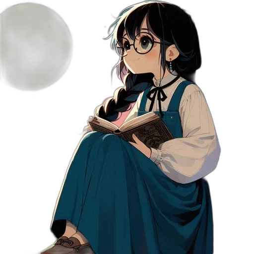 dress, staff, weapon, shoes transparent PNG cut-out