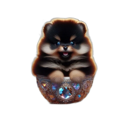 jewelry, crown, animal, face transparent PNG cut-out