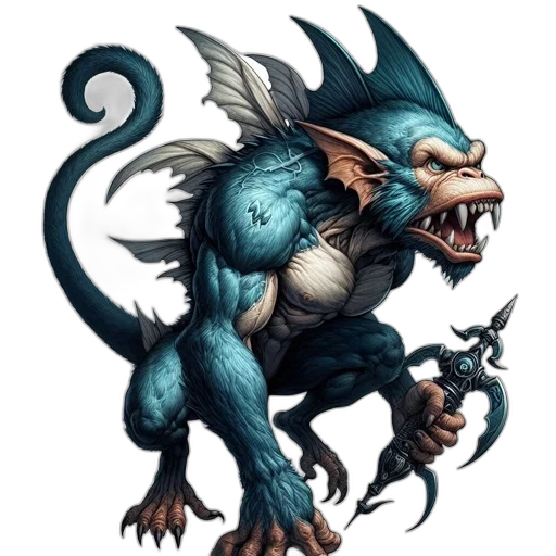 dragon, creature, staff, concept art transparent PNG cut-out