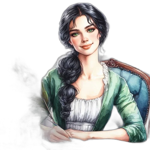 dress, jewelry, fantasy art, concept art transparent PNG cut-out
