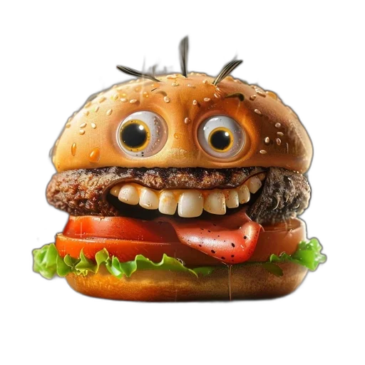 food, face, animal, creature transparent PNG cut-out