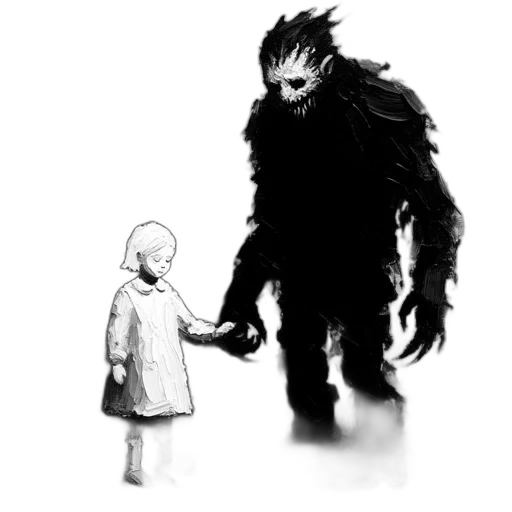creature, animal, mask, concept art transparent PNG cut-out