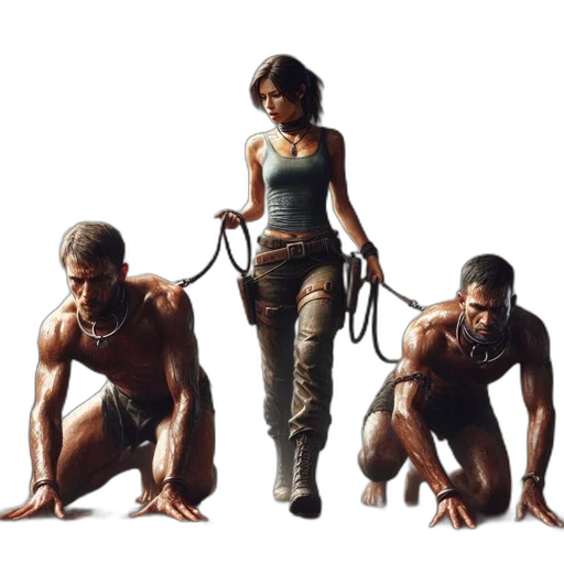 concept art, comic book art, female, character transparent PNG cut-out