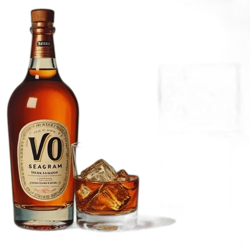 bottle, vintage, advertisement, featuring transparent PNG cut-out