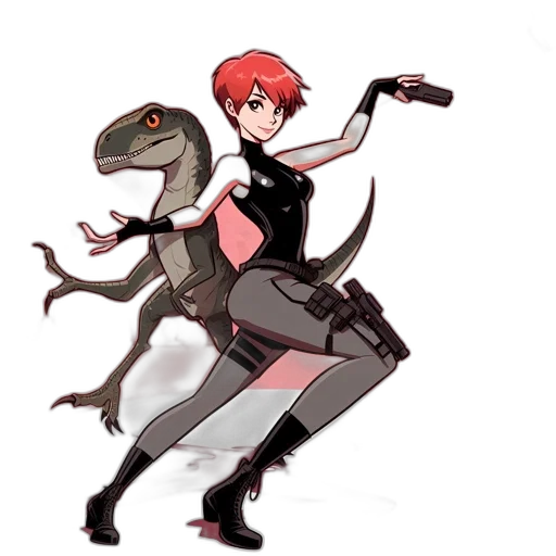 creature, dragon, animal, staff transparent PNG cut-out