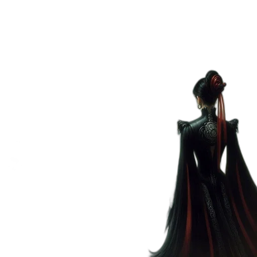 dress, crown, sword, concept art transparent PNG cut-out