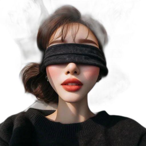 mask, face, hat, jacket transparent PNG cut-out
