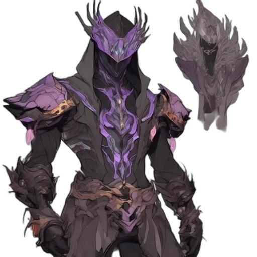 mask, creature, staff, weapon transparent PNG cut-out