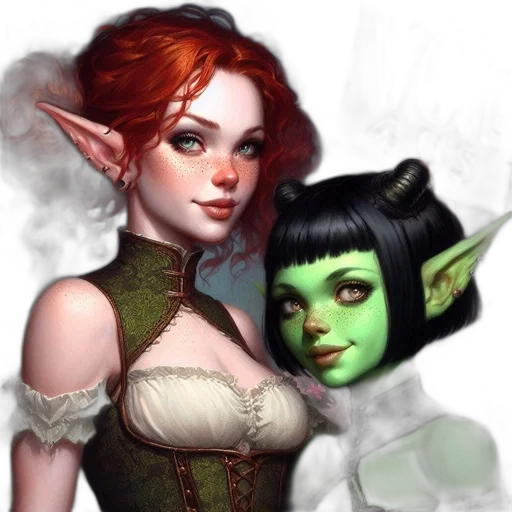 fantasy art, concept art, pixel art, comic book art transparent PNG cut-out