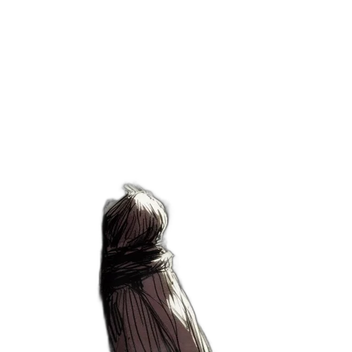 hair, jacket, dress, creature transparent PNG cut-out