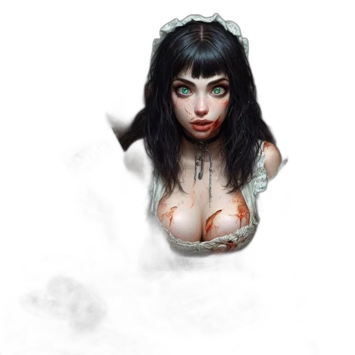 fantasy art, concept art, comic book art, pixel art transparent PNG cut-out