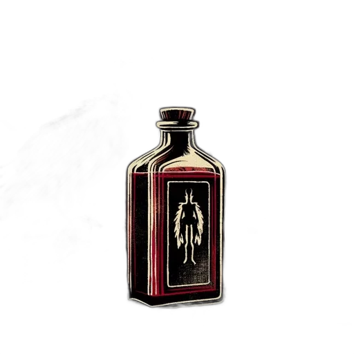 bottle, jacket, crown, dress transparent PNG cut-out