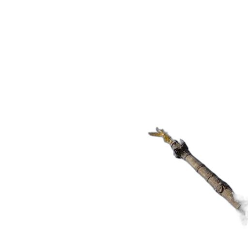 staff, weapon, sword, hair transparent PNG cut-out