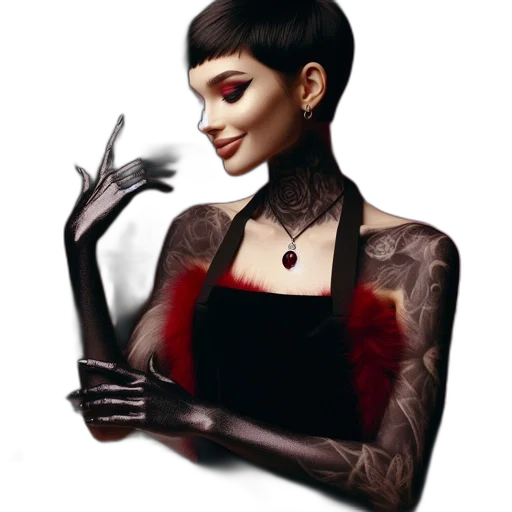 jewelry, staff, dress, mask transparent PNG cut-out