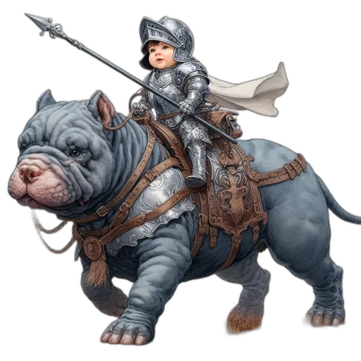 animal, dragon, staff, fantasy art transparent PNG cut-out